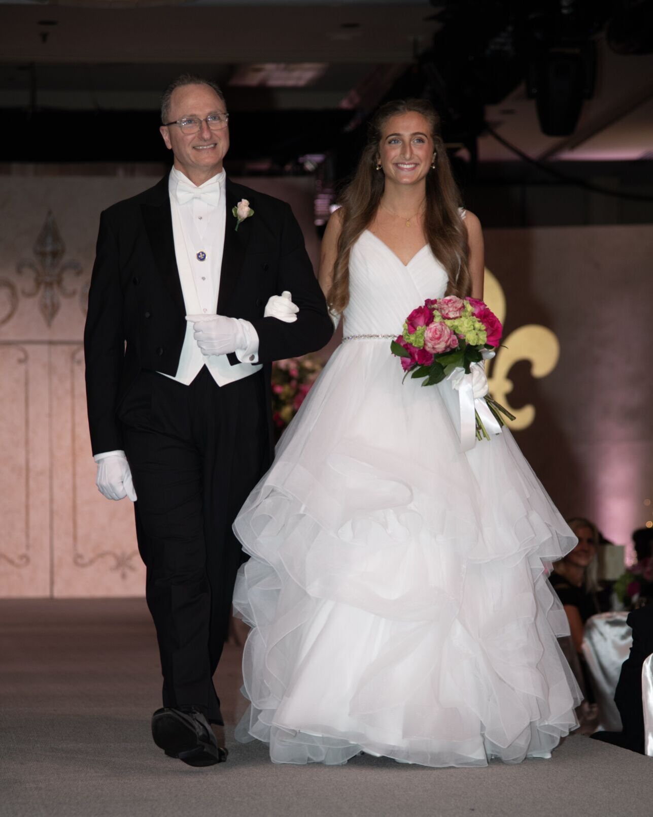 Dr. Elie Cesar Azrak, with Miss Ingrid Azrak